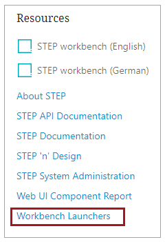 workbenchlaunchers